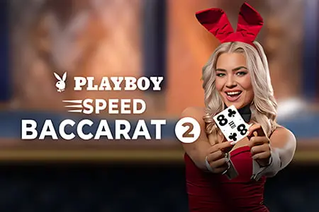 Playboy Speed Baccarat 2 – élő Élő játék: Playboy Speed Baccarat 2